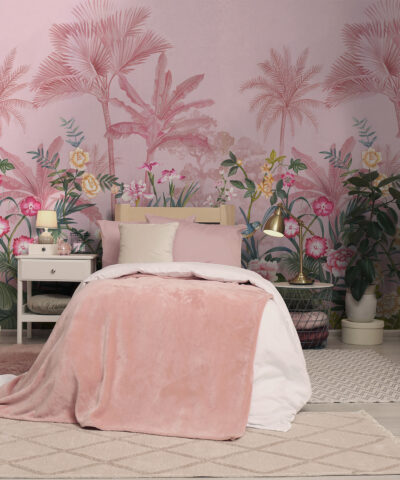 Dream Catcher -- Palm Tree Paradise Blush