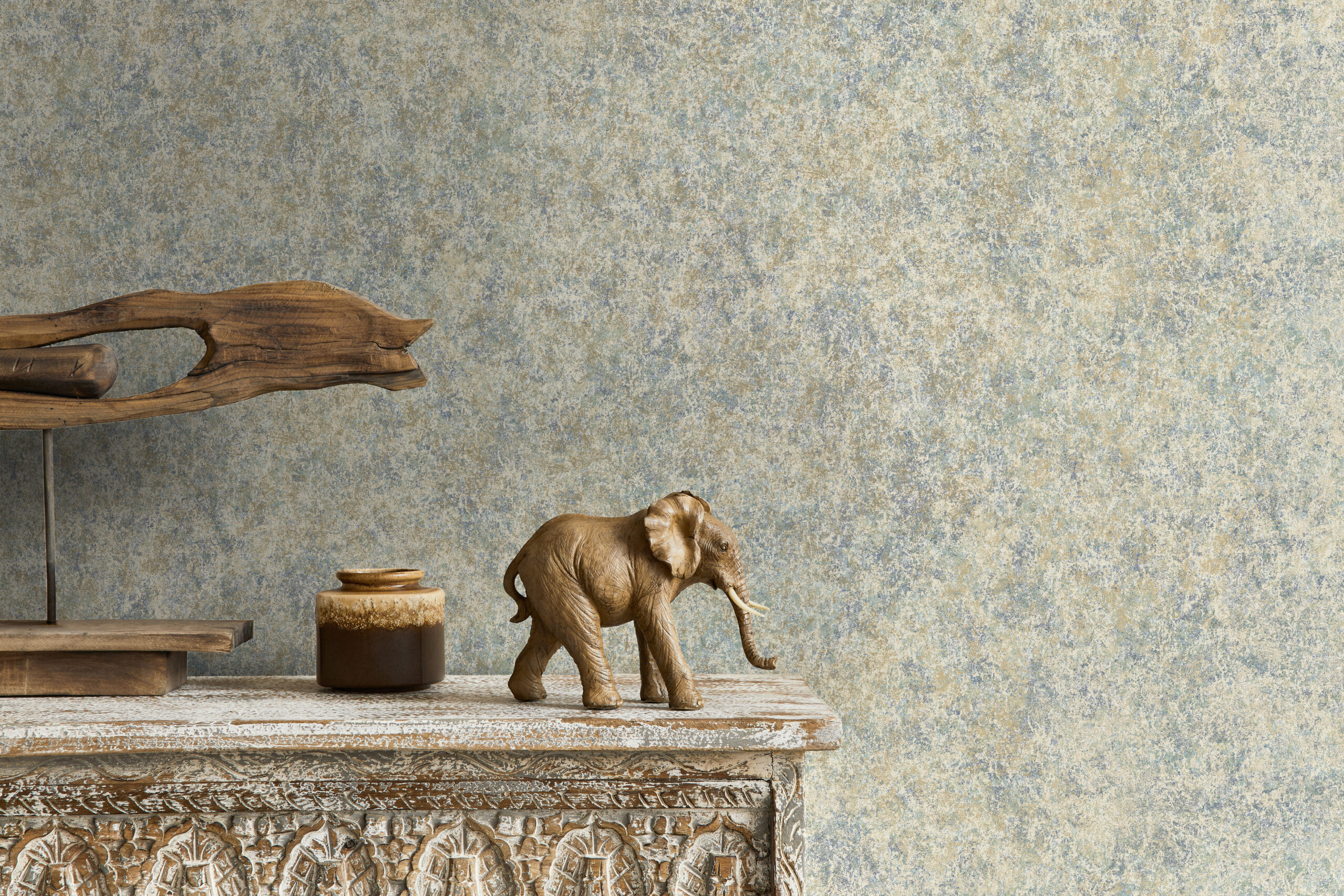 Stylish,Composition,At,Moroccan,Interior,With,Wooden,Shlef,,Cube,,Design